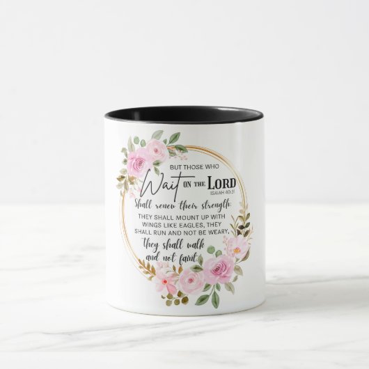 Christliches Bibelsprichwort Tasse (Zentrum)