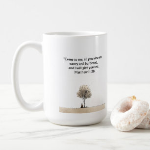 Christliches Bibelvers-Tasse Glaubensgeschenk Kaffeetasse