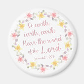 Christliches Bibelverse-Magnet Magnet (Vorne)