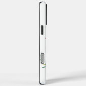 Christliches Blaues Kreuz durch blühende Blume Case-Mate iPhone Hülle (Rückseite / Rechts)