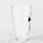Christliches blaues Kreuz Glas (Rechts)