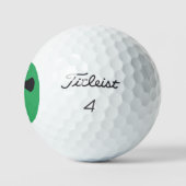 Christliches blaues Kreuz Golfball (Logo)