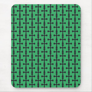 Christliches blaues Kreuz Mousepad