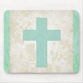 Christliches Blaukreuz Mousepad (Vorne)