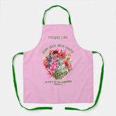 Christliches BLOOM, IN DEM SIE PLANTIERT SIND Schürze (Vorderseite)