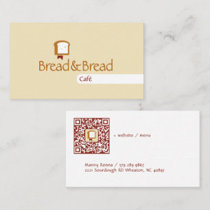 Christliches Brot-Logo   Bäckerei-Café Gemeinschaf Visitenkarte
