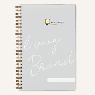 Christliches Brot-Logo | Living Bread Journal Notizblock