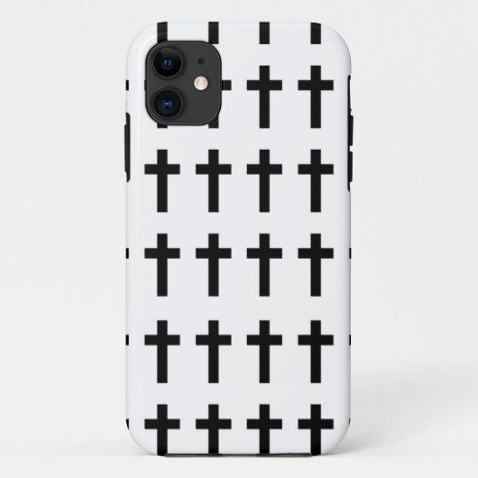 Christliches Chic-Muster Case-Mate iPhone Hülle (Rückseite)