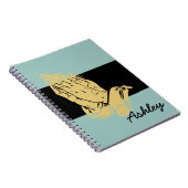 Christliches Custom Aqua-Notebook Notizblock (Rechte Seite)
