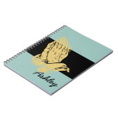 Christliches Custom Aqua-Notebook Notizblock (Linke Seite)