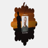 Christliches Denkmal - Golfspielen Ornament Karte (Rechts)