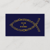 Christliches | der LORD IS MY SHEPHERD Visitenkarte (Vorderseite)