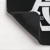 Christliches Design - Alpha und Omega die griechis Mousepad (Ecke)