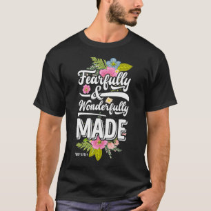 Christliches Design beängstigend und wunderbar gem T-Shirt