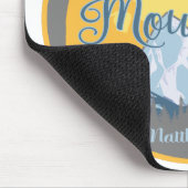 Christliches Design der Feith Move Mountains Mousepad (Ecke)
