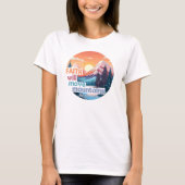 Christliches Design der Feith Move Mountains T-Shirt (Vorderseite)