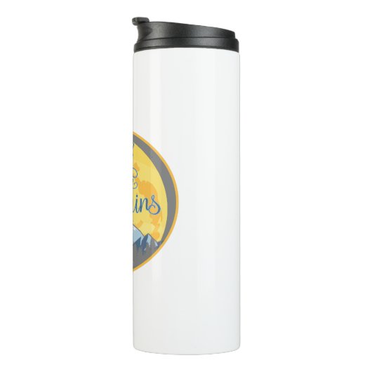 Christliches Design der Feith Move Mountains Thermosbecher (Nach rechts gedreht)