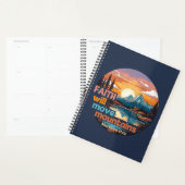 Christliches Design 'Faith Move Mountains' Planer (Anzeige)