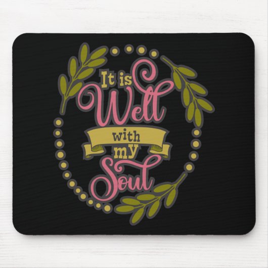 Christliches Design - gut mit meinem Soul Mousepad (Vorne)