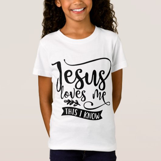 Christliches Design Jesus Liebe T-Shirt (Vorderseite)