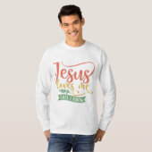 Christliches Design Jesus mich. Das weiß ich T-Shirt (Vorne ganz)