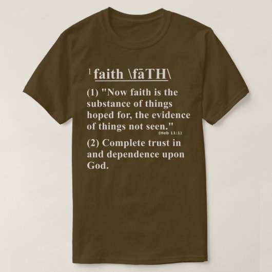 Christliches Design T-Shirt (Design vorne)