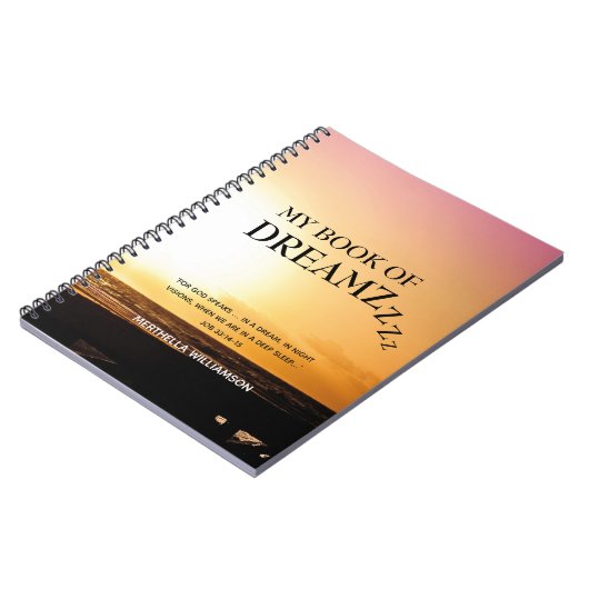 Christliches Dream Journal Notizblock (Linke Seite)