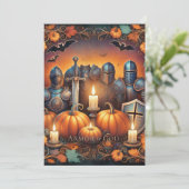 Christliches, druckbares Halloween-Rüstung Gottes Einladung (Stehend Vorderseite)