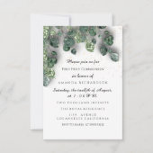 Christliches Erlebnis der ersten heiligen Kommune  Einladung (Vorderseite)