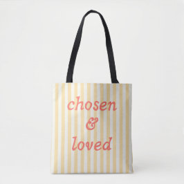 Christliches ermutigendes Bibelzitat Trendy Preppy Tasche