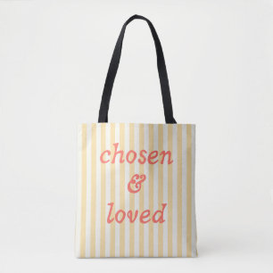 Christliches ermutigendes Bibelzitat Trendy Preppy Tasche