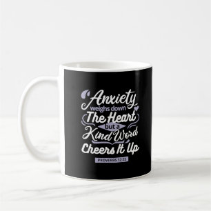 Christliches Ermutigungszitat – Angst & Freundlich Kaffeetasse