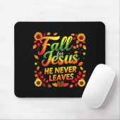 Christliches Erntedankfest Herbst Jesus Mein Favor Mousepad (Mit Mouse)