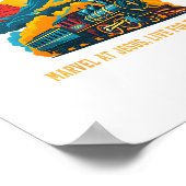 Christliches Ferienlager Vbs 2025 Staune über sein Poster (Ecke)