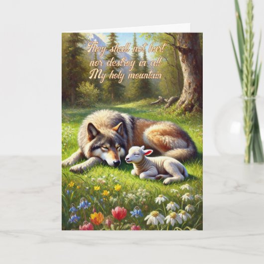 Christliches Fest der Tabernacles Karte (Vorderseite)