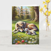 Christliches Fest der Tabernacles Karte (Gelbe Blume)