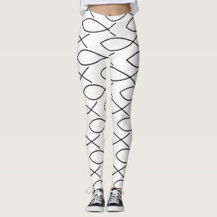 Christliches Fisch-Symbol Ichthys Thunder_Cove Leggings