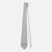 Christliches Fischsymbol Neck Tie Krawatte (Vorderseite)