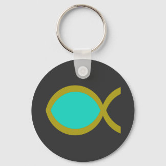 Christliches Fischsymbol Schlüsselanhänger