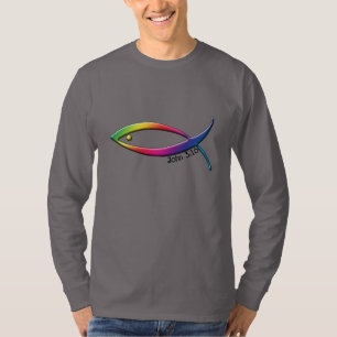 Christliches Fischsymbol T-Shirt