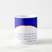 Christliches Flag Inspiriert Kaffeetasse (Mittel)