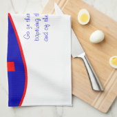 Christliches Flag Inspiriert Küchentuch (Viertel Falte)