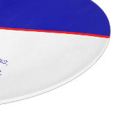 Christliches Flag Inspiriert Schneidebrett (Ecke)