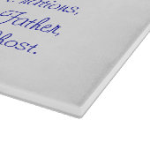 Christliches Flag Inspiriert Schneidebrett (Ecke)