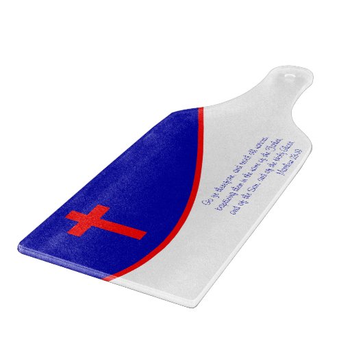 Christliches Flag Inspiriert Schneidebrett (Ecke)