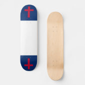 Christliches Flaggen-Brett Skateboard (Vorderseite)