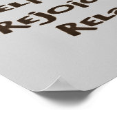 Christliches Gebet des Glaubens Prints N Poster (Ecke)