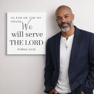 Christliches Gebet Leinwanddruck