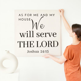 Christliches Gebet Leinwanddruck