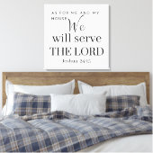 Christliches Gebet Leinwanddruck (Insitu (Schlafzimmer))